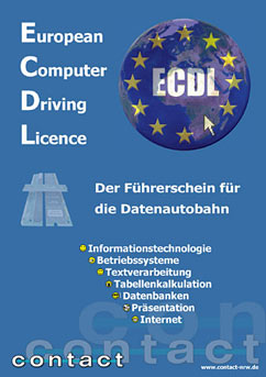 European Computer Driving Licence Plakat